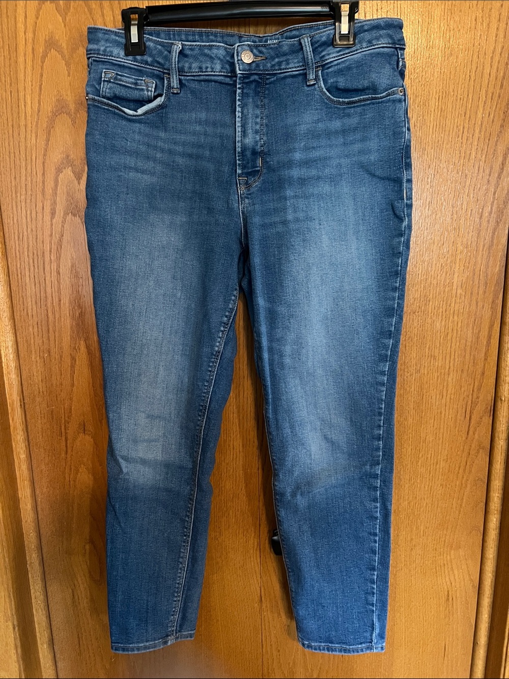 Old Navy Blue Ankle Slim Jeans - 12 Short